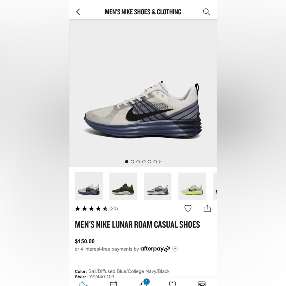 Nike Lunar Roam - Men’s Size 12 - Picture 11 of 13